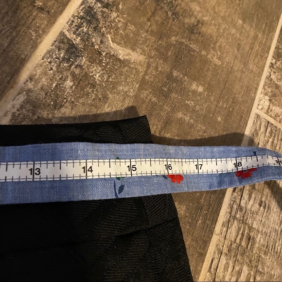 Cynthia Rowley Black Lined Skirt - Picture 8 of 9